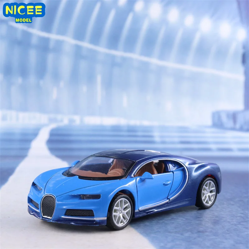 

1:36 Bugatti sports car High Simulation Diecast Car Metal Alloy Model Car Children's toys collection gifts A129