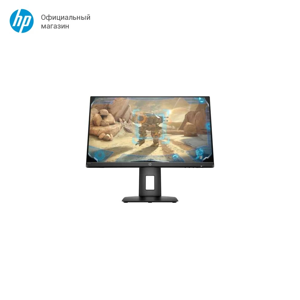 Monitor HP 23.8 &quot24x black TN led 5Ms 16:9 HDMI DisplayPort has 250cd (5zu98aa) Gaming Monitors 23.4 Inch FullHD Computer peripherals Smart