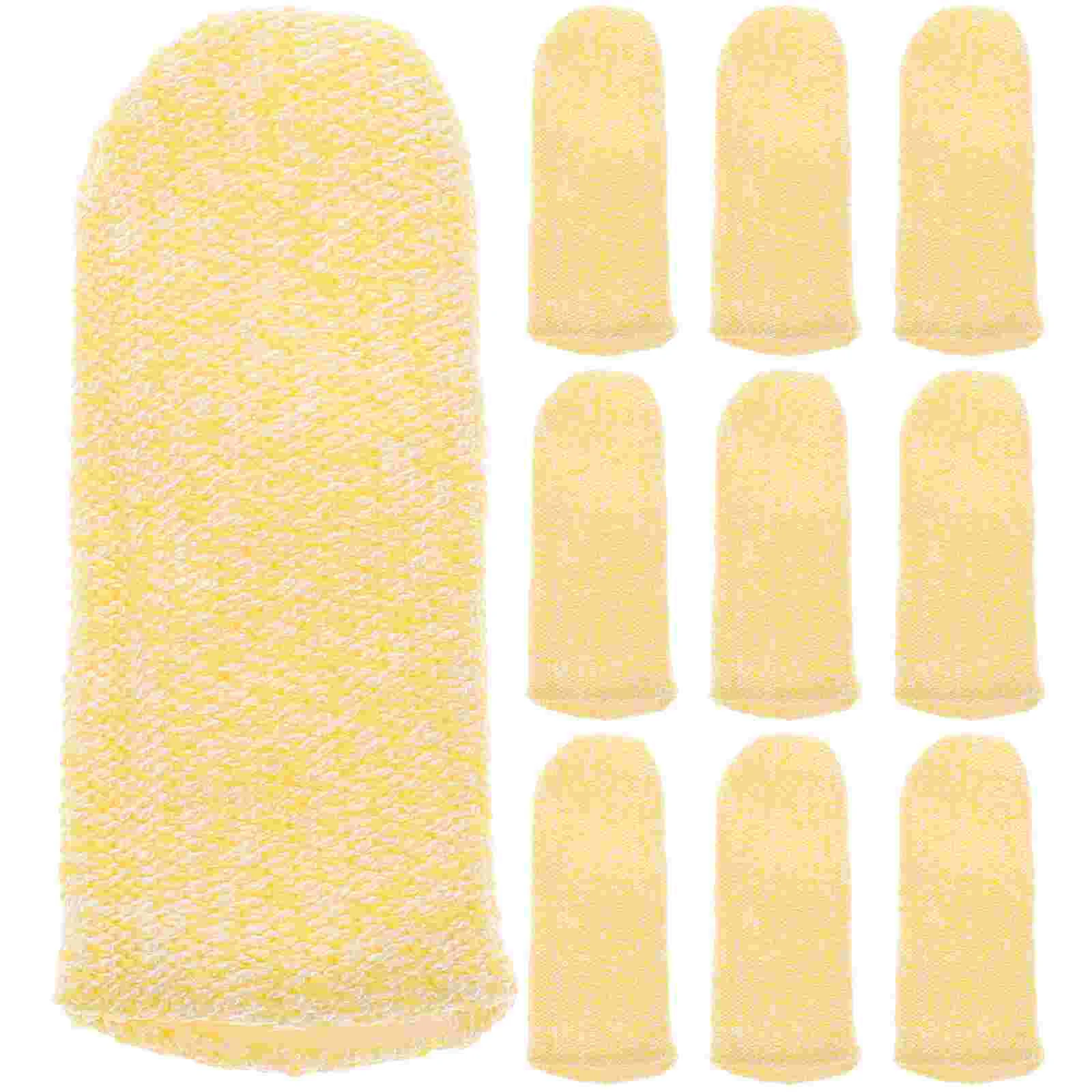 

10pcs Practical Portable Finger Guards Cut Resistant Finger Covers Cut Finger Covers Cut Resistant Finger Cots