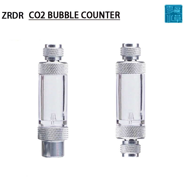 

ZRDR aquarium Check Valve-Regulator Diffuser Reactor Single-Head or Dual-Head Aquarium CO2 Bubble Counter Air Pump Accessories