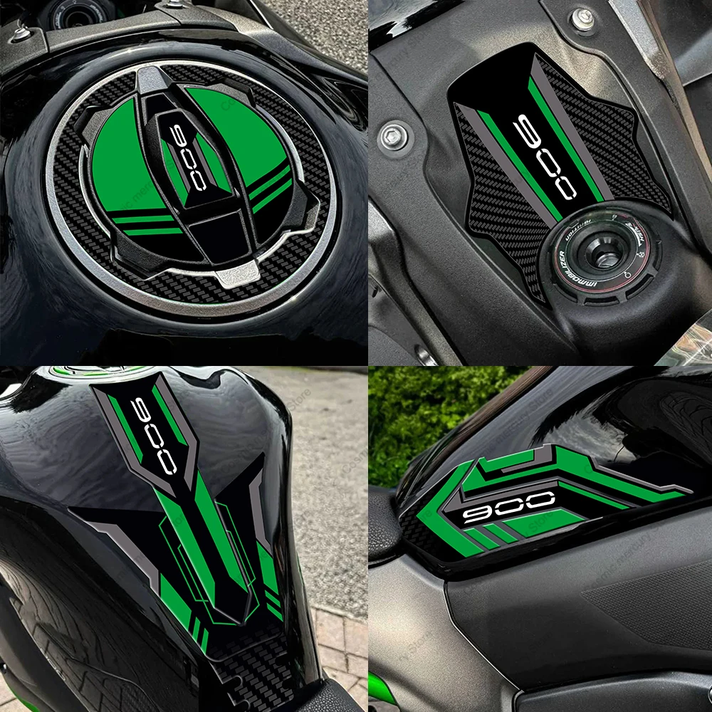 Для KAWASAKI Z900 Набор наклеек Аксессуары для мотоциклов 3D наклейки из эпоксидной
