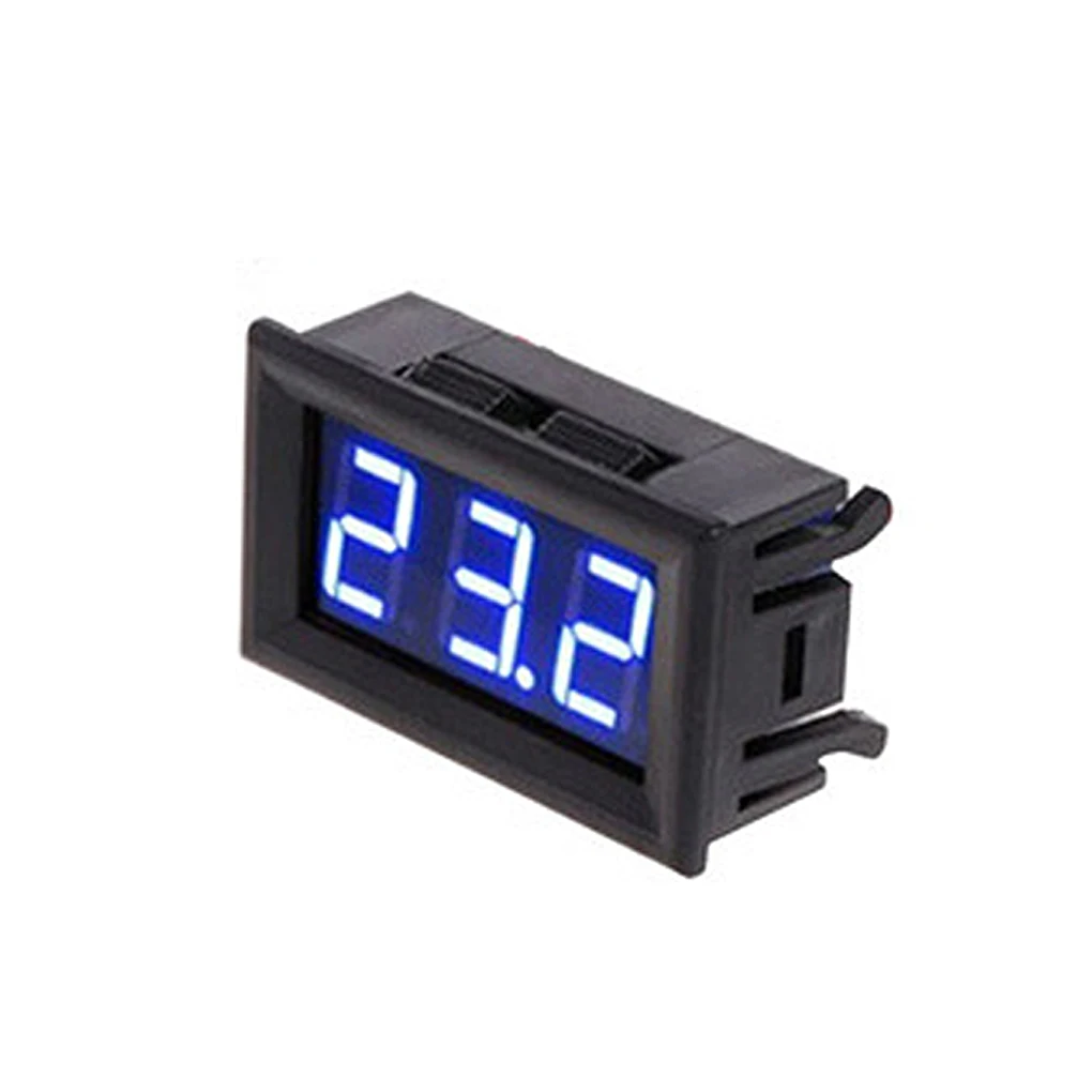 

Water Thermometer Fishtank Bathtub Digital Water Temperature 12V Digital Meter Gauge with LCD Screen Thermometer