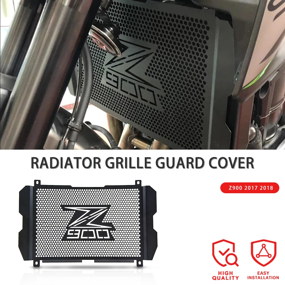 

Z900 Motorcycle Accessories Radiator Grille Guard Protector Cover FOR Kawasaki Z900 Z 900 2017-2019 2018 2020 2021 2022 2023