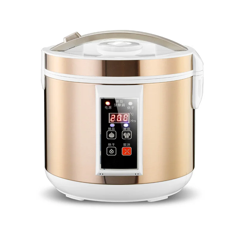 

Pot Household DIY Cooker Fermenting Zymolysis Machine Black Garlic Fermentation 6L/5L Large Smart Automatic Black Garlic Maker