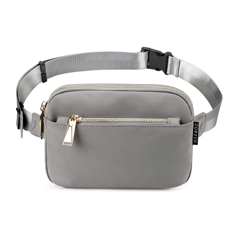 

Promotional Waist Bag Nylon Waterproof Chest Bag Outdoor Sports Running Waist Bag Dew Cross Body Waist Bag For Men