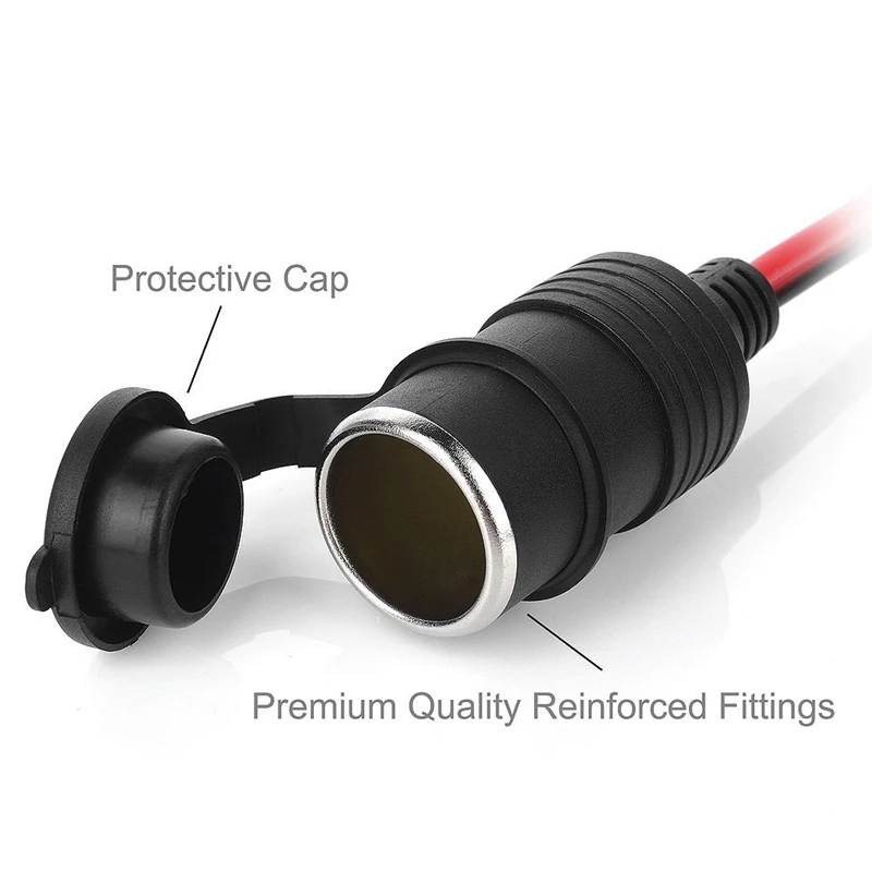 2-метровый провод постоянного тока 12 В удлинительный кабель для автомобильного