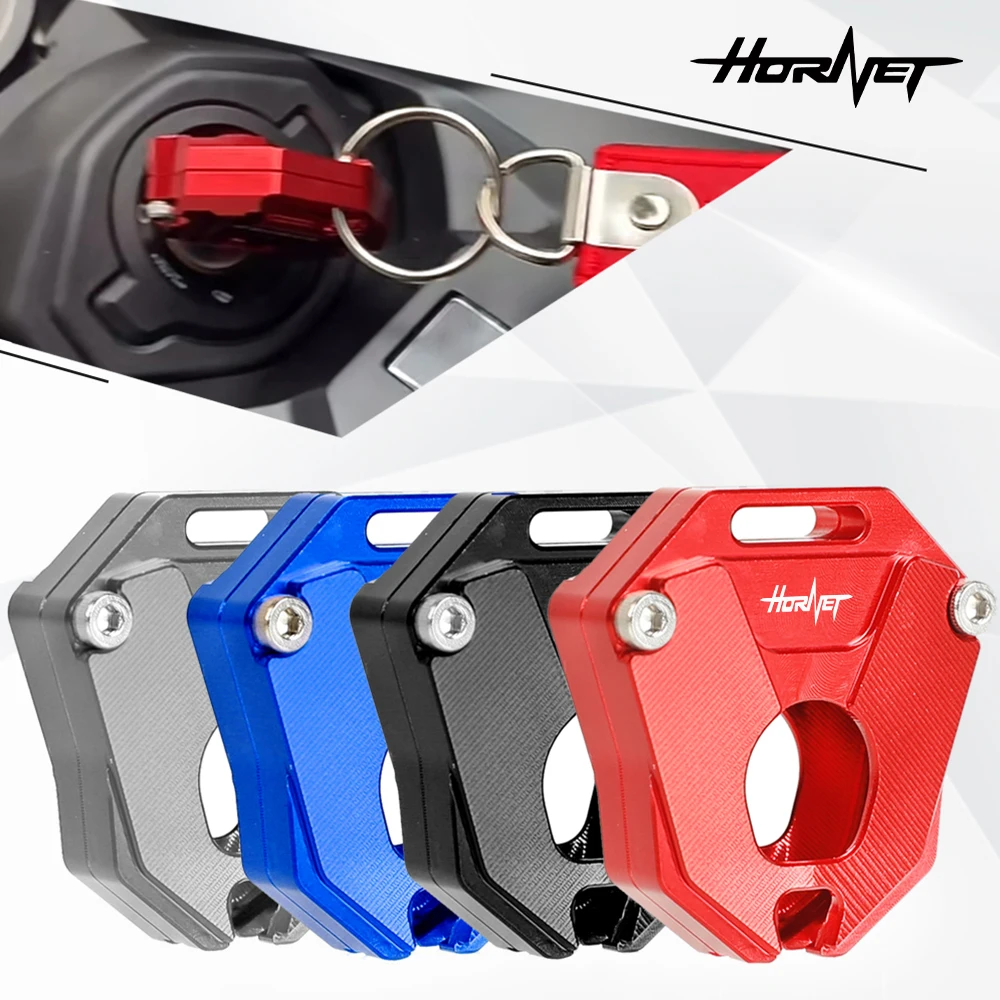 

For Honda CB600F CB 600 F Hornet 2007 2013 2012 2011 2010 2009 2008 Motorcycle Aluminum Key Cover Cap Keys Case Shell Protector