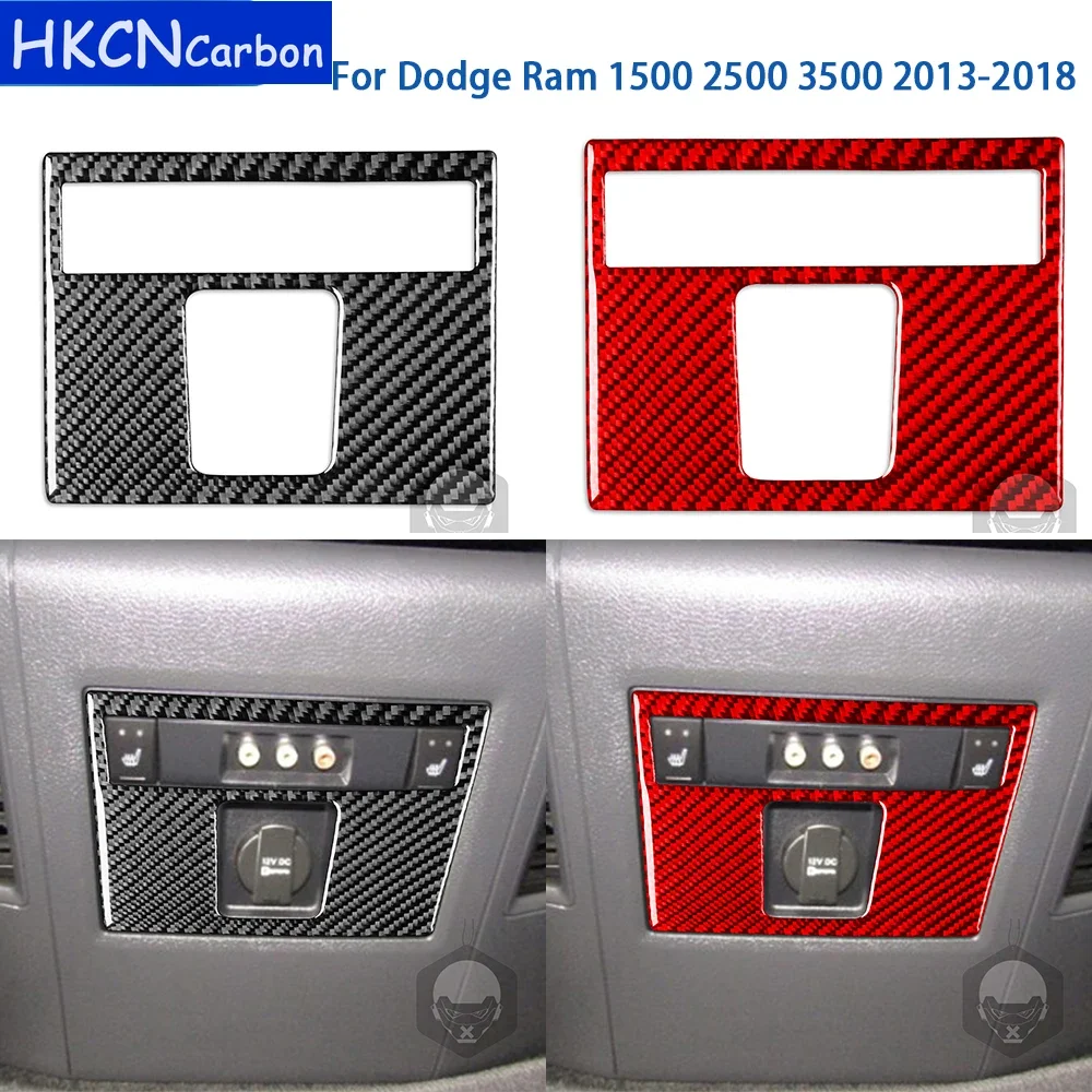 Для Dodge Ram 1500 2500 3500 2013-2018 аксессуары из настоящего мягкого углеродного волокна