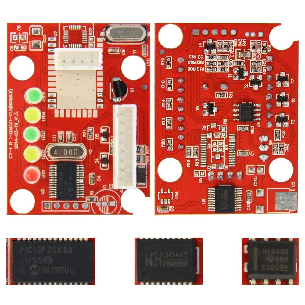 Фото Лучший USB-переключатель ELM327 V1.5 PIC18F25K80 чип HS-CAN/MS-CAN для FORScan elm327 v1.5 для диагностического сканера Ford OBD2 №2