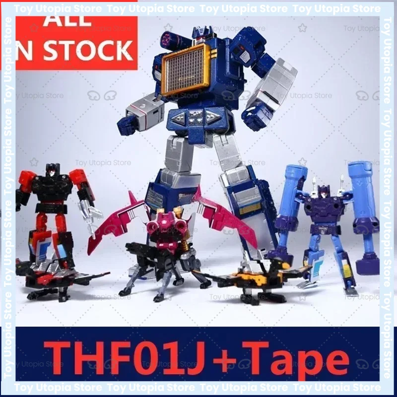 Фото Игрушки-трансформеры G1 THF THF-01J Soundwave THF Tape Corps THF01J THF01-J, Walkman-кассетница, шедевр KO MP13 №3