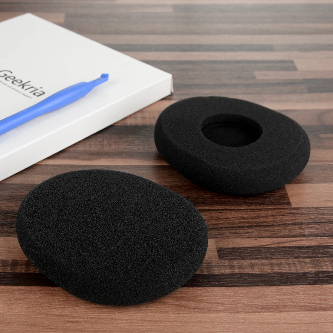Сменные амбушюры Geekria QuickFit из пенопласта для наушников Logitech H800 гарнитуры