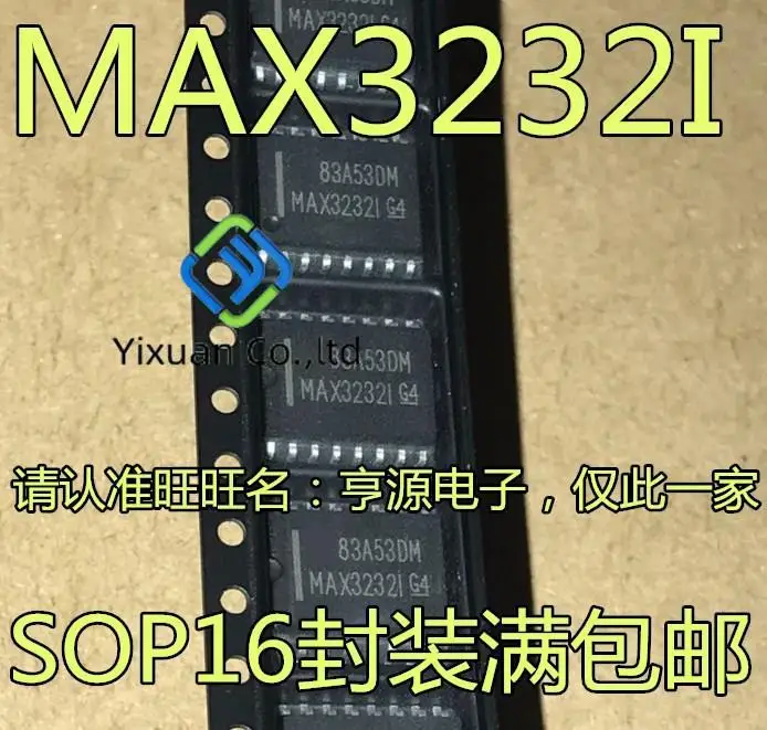 

20 шт. Оригинальный Новый MAX3232IDW MAX3232IDWR MAX3232I приемник драйвера SOP16