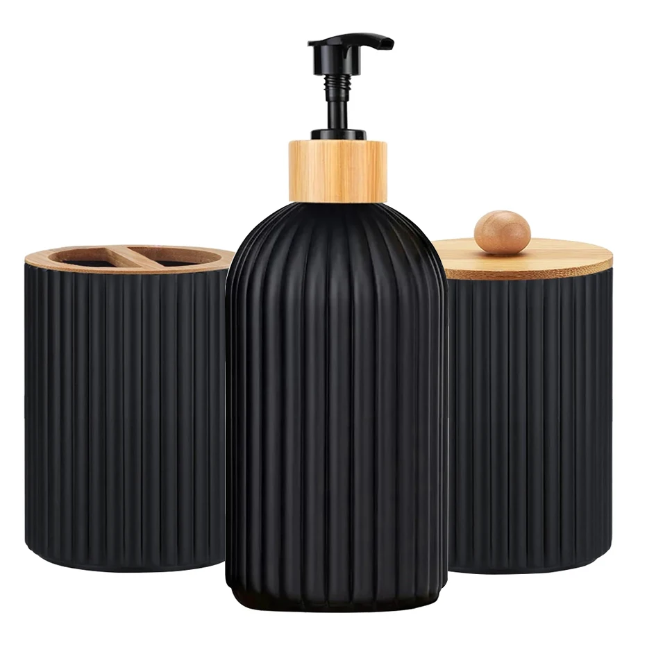 

Контейнер для ванной комнаты Black+Bamboo