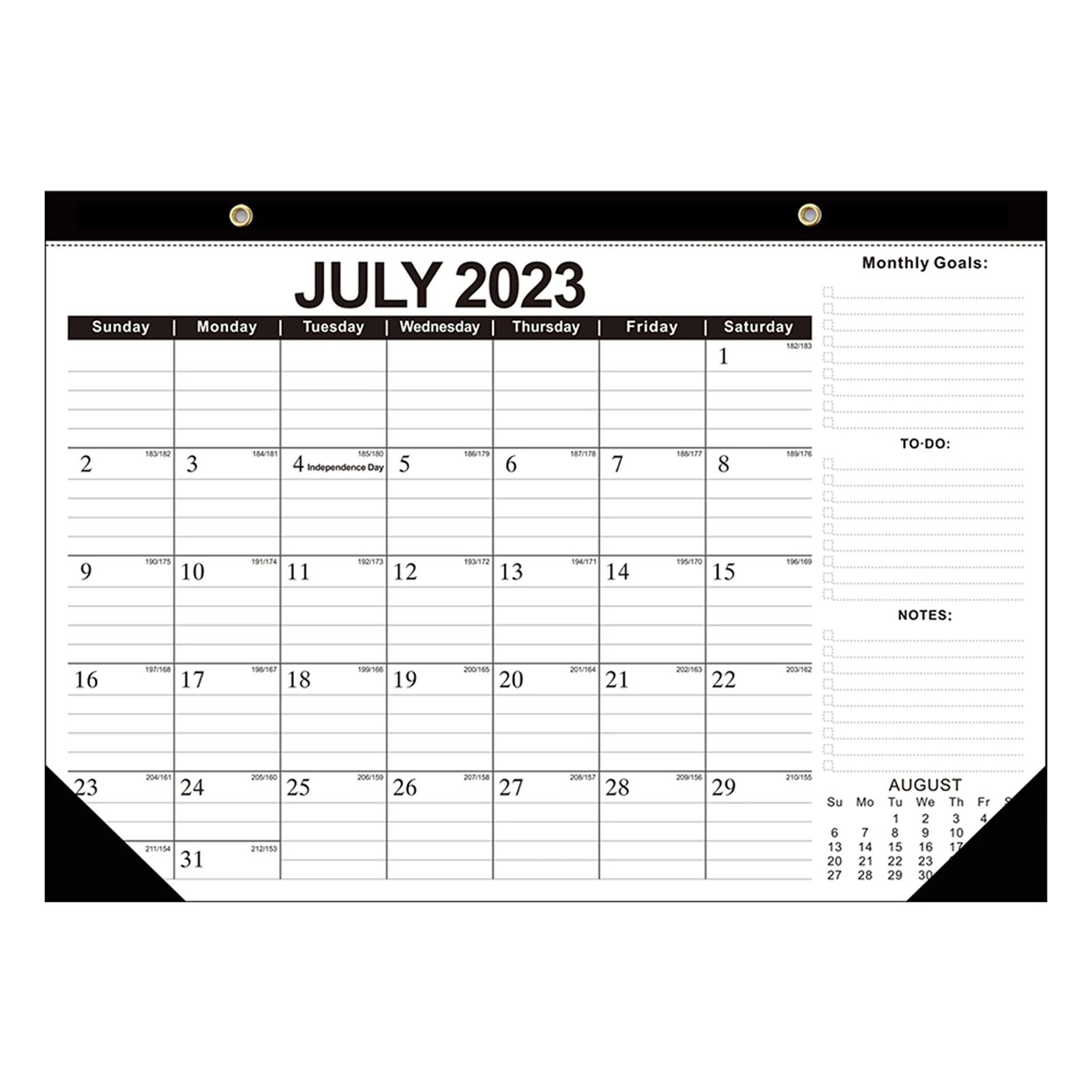 

Календарь Настенный на английском языке для рабочего стола, для дома и офиса, большой ежемесячный планировщик с отсчетом, январь 2022-июнь 2023 года, Органайзер