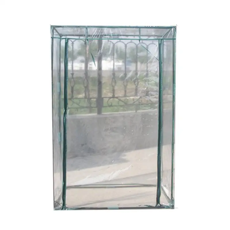 

Greenhouse Growbag PVC Waterproof Cover Garden Green House Multi Tiers Folded Green Household Plant Flower Greenhouse Shed