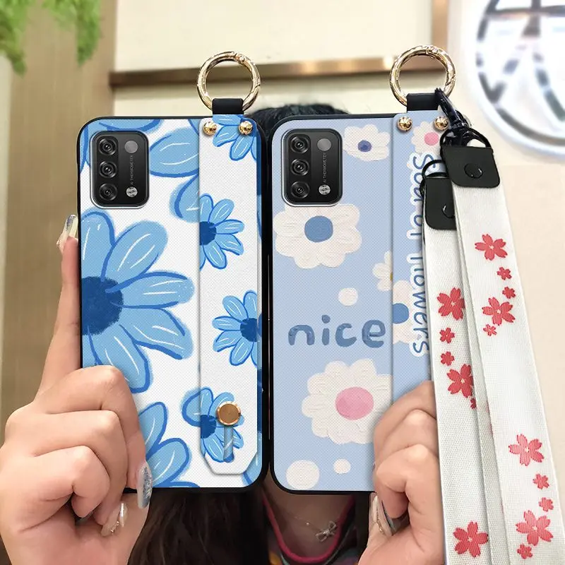 anti dust original phone case for umidigi a11 ring back cover painting flowers shockproof soft free global shipping