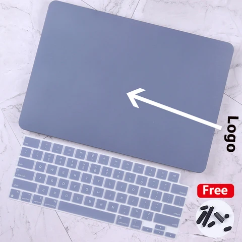 Чехол для 2022 MacBook Air M2 13 дюймов, Жесткий Чехол для ноутбука Mac Air 13,6 дюйма, модель A2681 и защитный чехол для клавиатуры