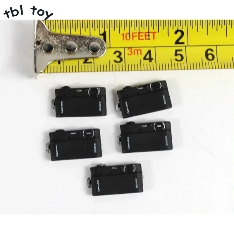 Модель детской черной мини-камеры в масштабе 1/6 для экшн-фигурок 12 дюймов