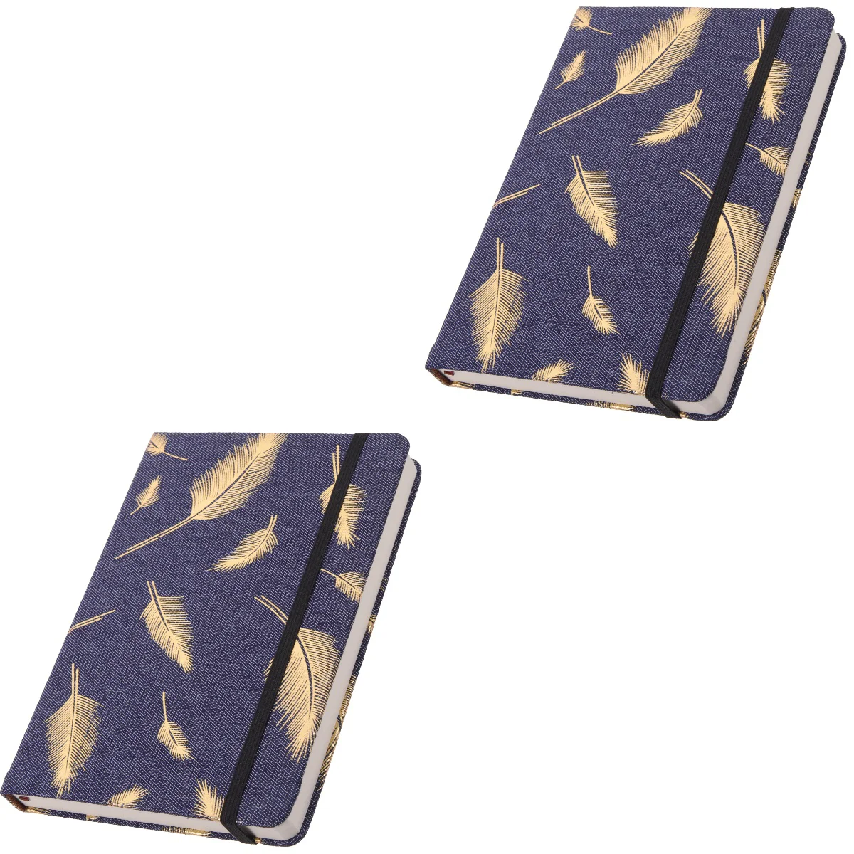 

2pcs Vintage Notebook Traveling Notebook Portable Diary Notebook Daily Writing Notepad for Girl