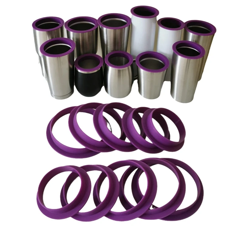 

10PCS Tumbler Shields For Epoxy Tumbler, Silicone Tumbler Protector For Resin Paint,Epoxy Resin Cup Protector Clean Rims