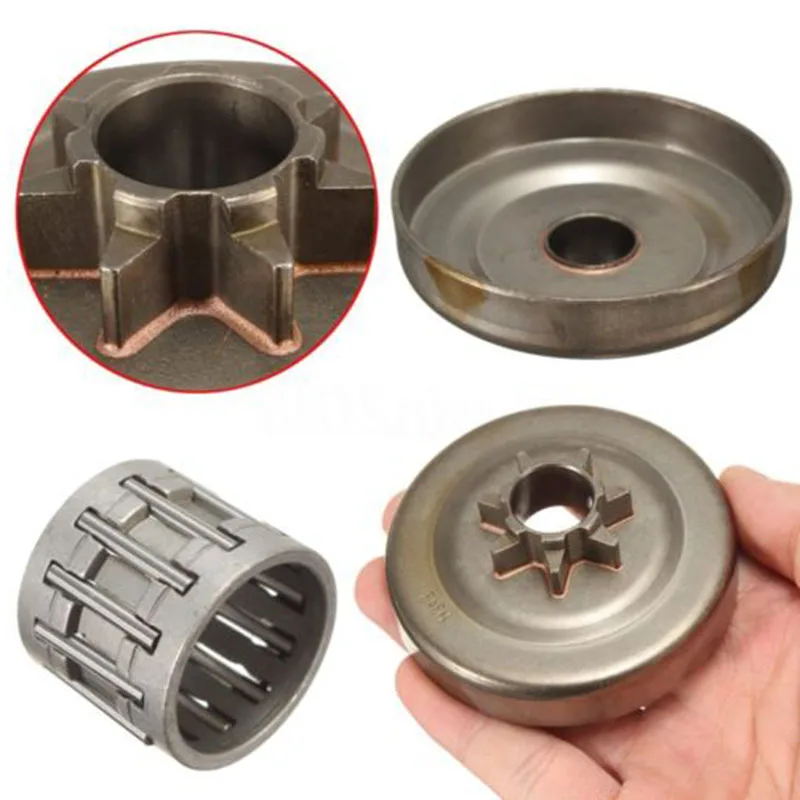

Sale 7T Clutch Cover Drum Chain Sprocket For Husqvarna 340 345 350 445 445E Use