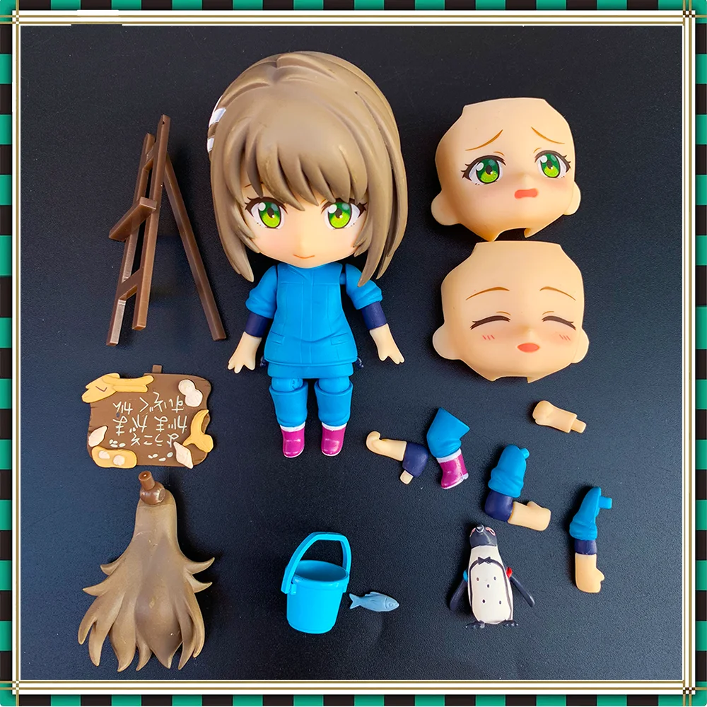 

Оригинальный Nendoroid белый наполнитель для аквариума Mizusawa Fuuka, игрушечная фигурка в наличии, свободные товары