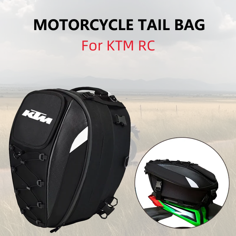 

Motorcycle Tail Bag For KTM RC Duke 390 200 790 890 690 250 125 990 300 Adventure 1290 1050 1090 Waterproof Large Capacity