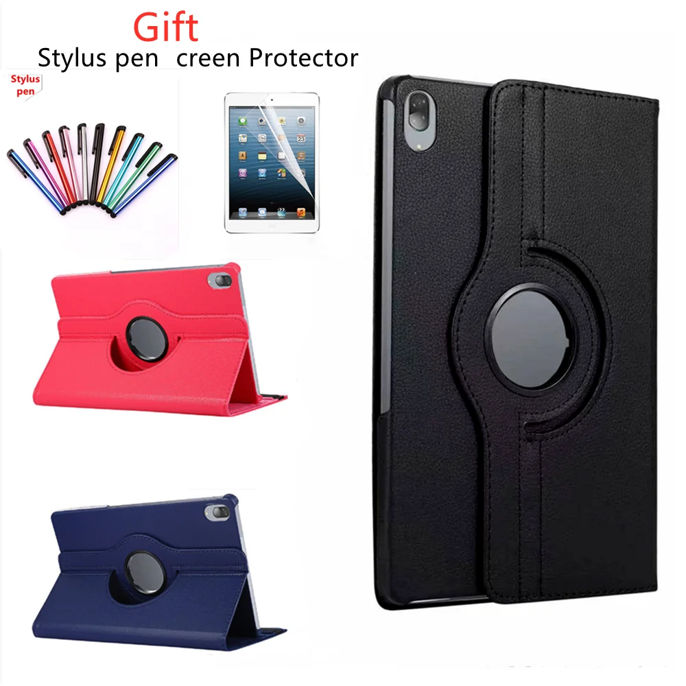 para Lenovo Tab P11 Tb-j606f & P11 Pro 11 Tb-j706f 360 Rotativo Magnético Suporte Capa para Lenovo Tab P11 Tb-j607f Case Mais Filme Mais Caneta
