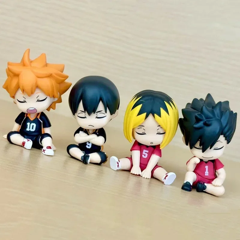 Японская Подлинная модель Gacha масштаб Haikyuu фигурка с плечом к плечу сидящая Shoyo
