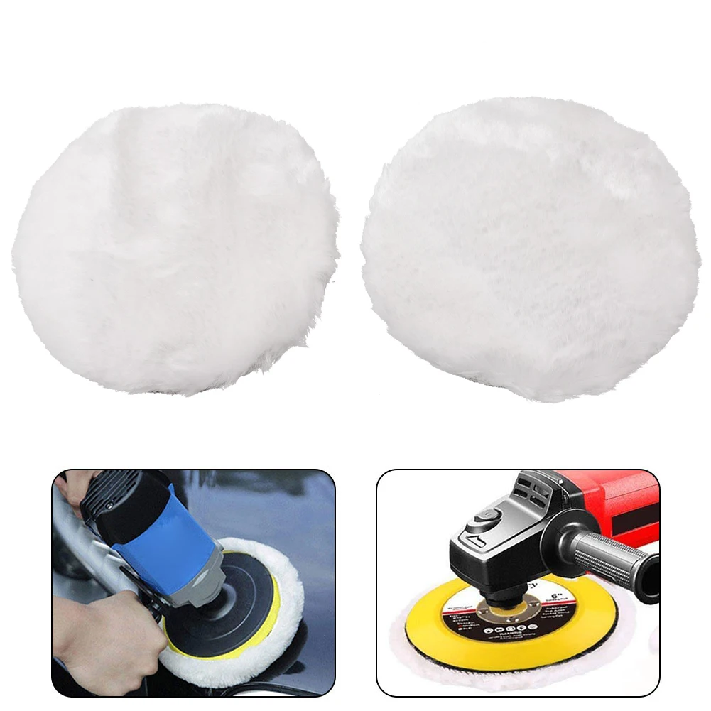 

Wool Polishing Pad Buffing Wheel Grinding Wool Pad Hook And Loop Buffing Pads 4Inch 100mm Self-adhesive Polishing Mat