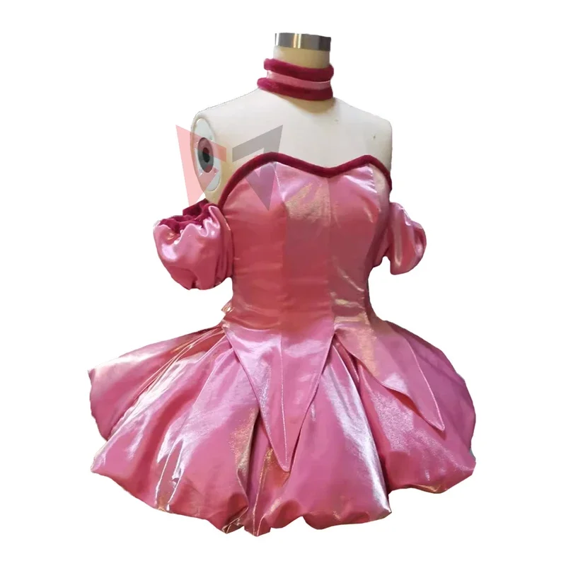 Новинка косплей-костюм tokyomew Mew с клубникой Ichigo розовые платья ушками и хвостом на