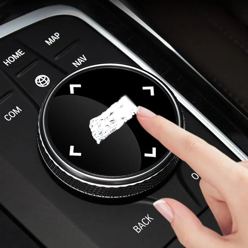 

PC Car Multimedia Button Cover Large Knob Emblem M Sticker For BMW F31 F30 F10 F11 E70 F25 F01 F02 F26 F23 F45 G01 G30 G20 G05