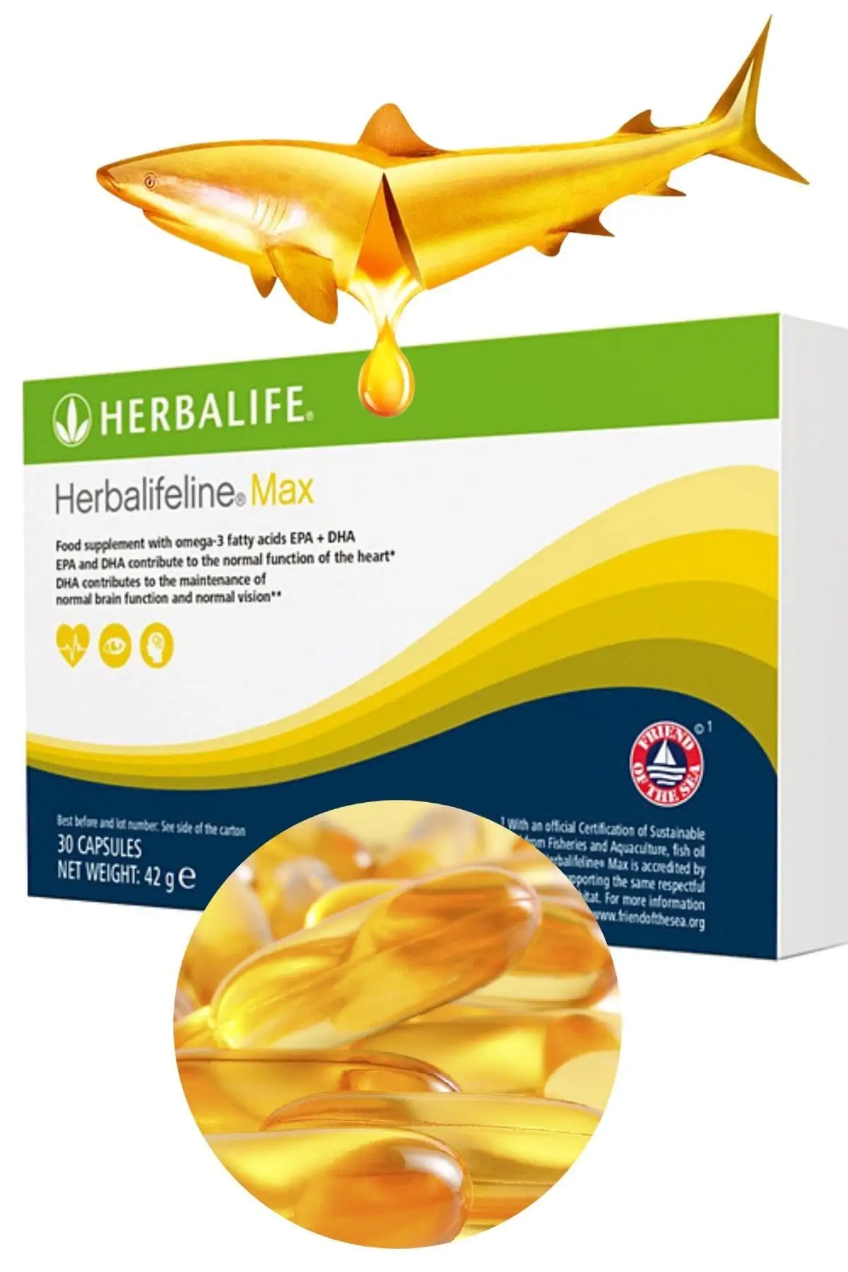 

Line Max Fish Oil 30 Capsules