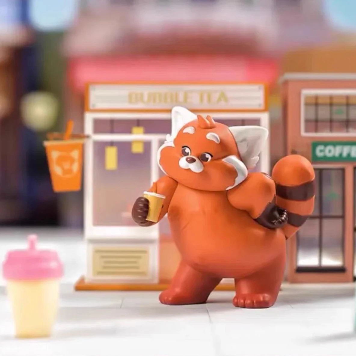 Оригинальная модель MINISO Pixar счастливый десерт уличная серия Женская фигурка