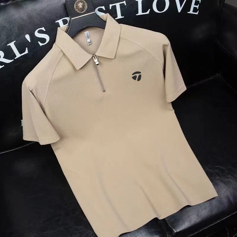 

Men's golf Wear men Golf Clothing Quick drying summer T-shirt Golf Top Golf Clothing Sports Men's Golf Shirt Men's golf horse
