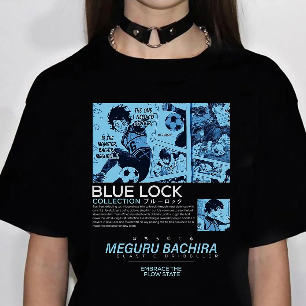 

Женская летняя футболка Blue Lock Bluelock, женская уличная одежда