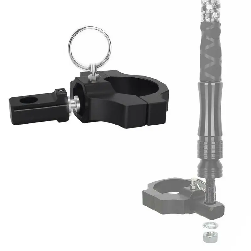 

Aluminum Adjustable Quick-Release UTV Whip Mount Heavy Duty Off-Road Flag Pole Bracket For Mounting UTV Flag Aluminium Alloy