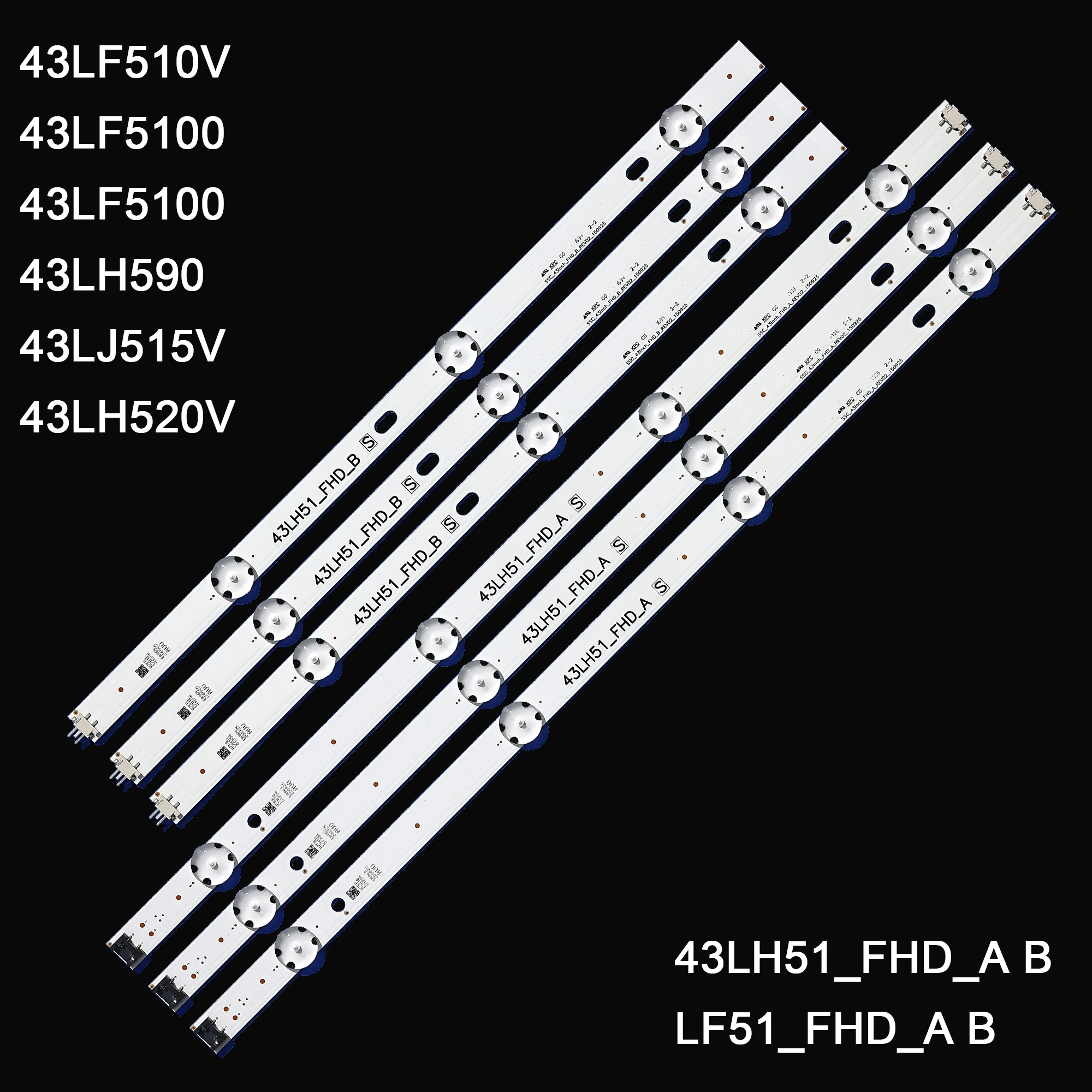 Подсветка телевизора для LG 43LH513V 43LH590V 43LF510V 43LF5100 43LH5100 43LH5700 43LH570A 43LH520V 43LH590 43LJ515V 43LH510V 43LH570V