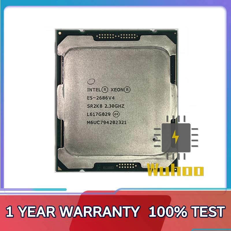

Б/у процессор Intel Xeon E5 2686 V4 E5 2686V4 2,3 ГГц, 18 ядер, 45 м, 145 вт, 14 нм, LGA 2011-3