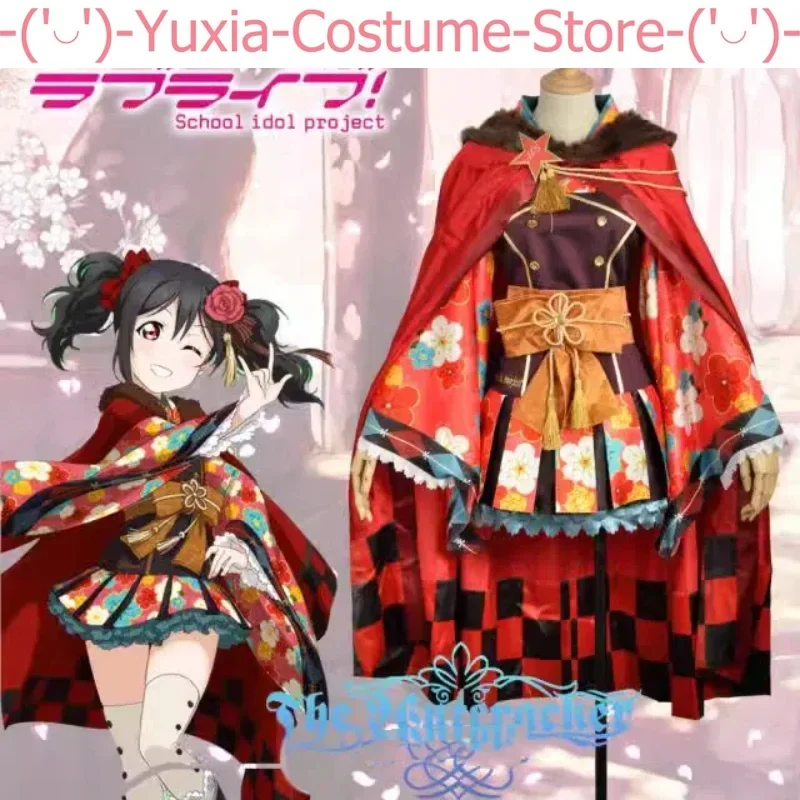 Lovelive Yazawa Nico Taisho кимоно Косплей Костюм косплей игры аниме вечерние Униформа Hallowen