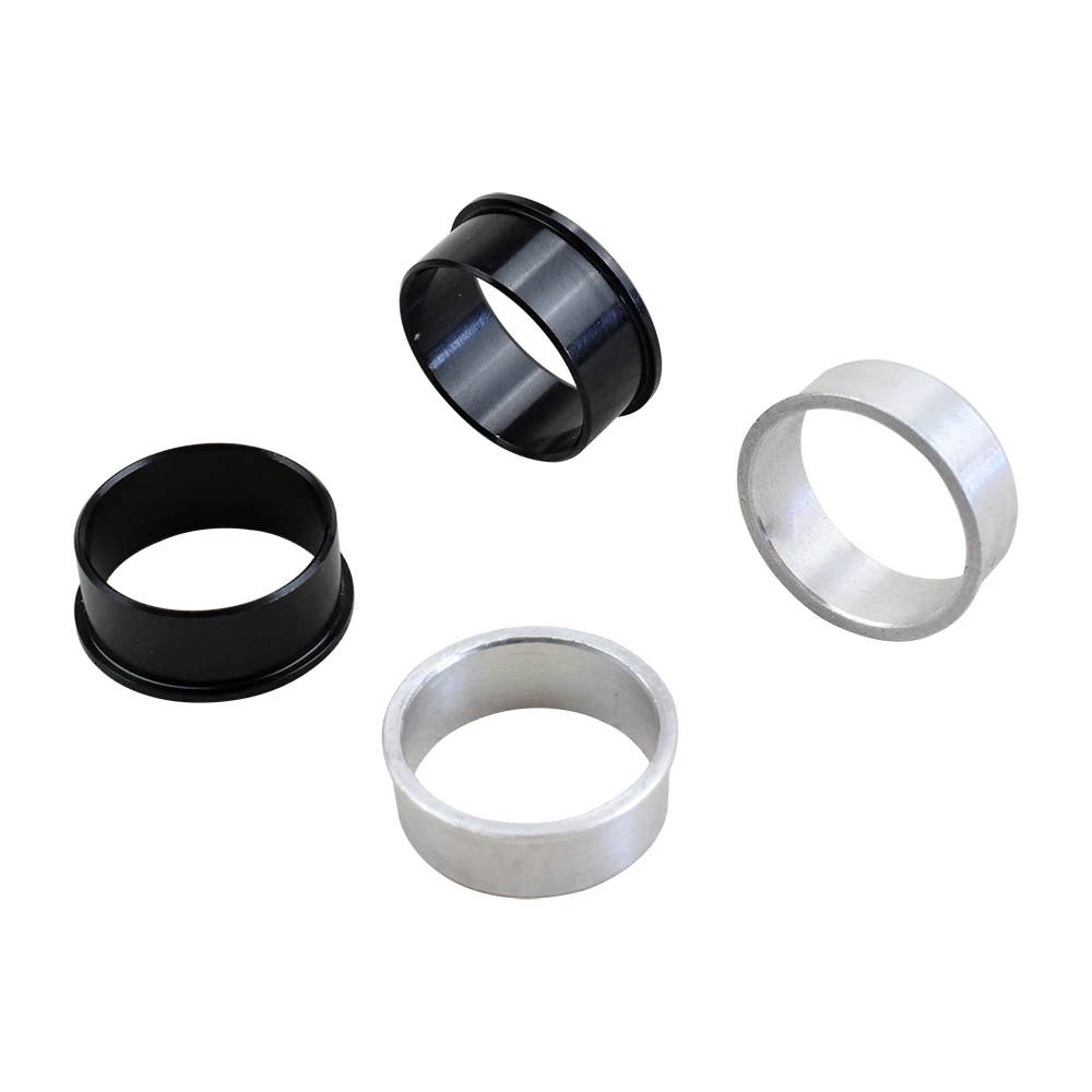 

2pcs Bike Bottom Bracekt Washer Aluminium Alloy Intergrated Bicycle Cranksets Axle Shim Adapter 24mm to 22mm