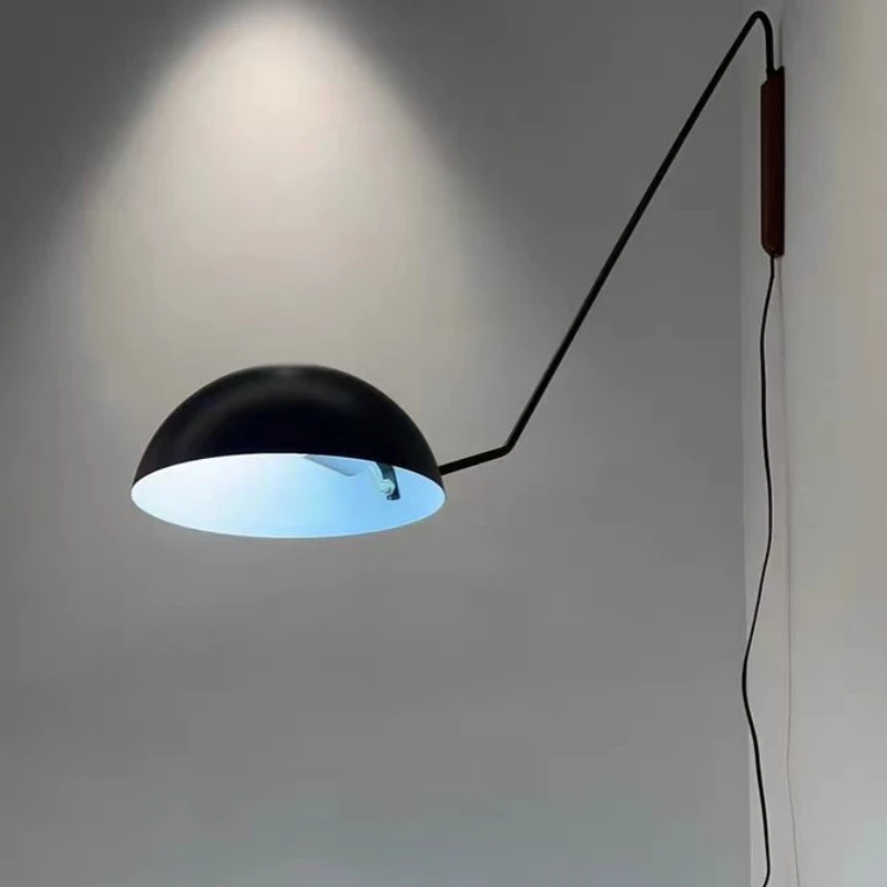 Современная Минималистичная дизайнерская настенная лампа гостиной спальни