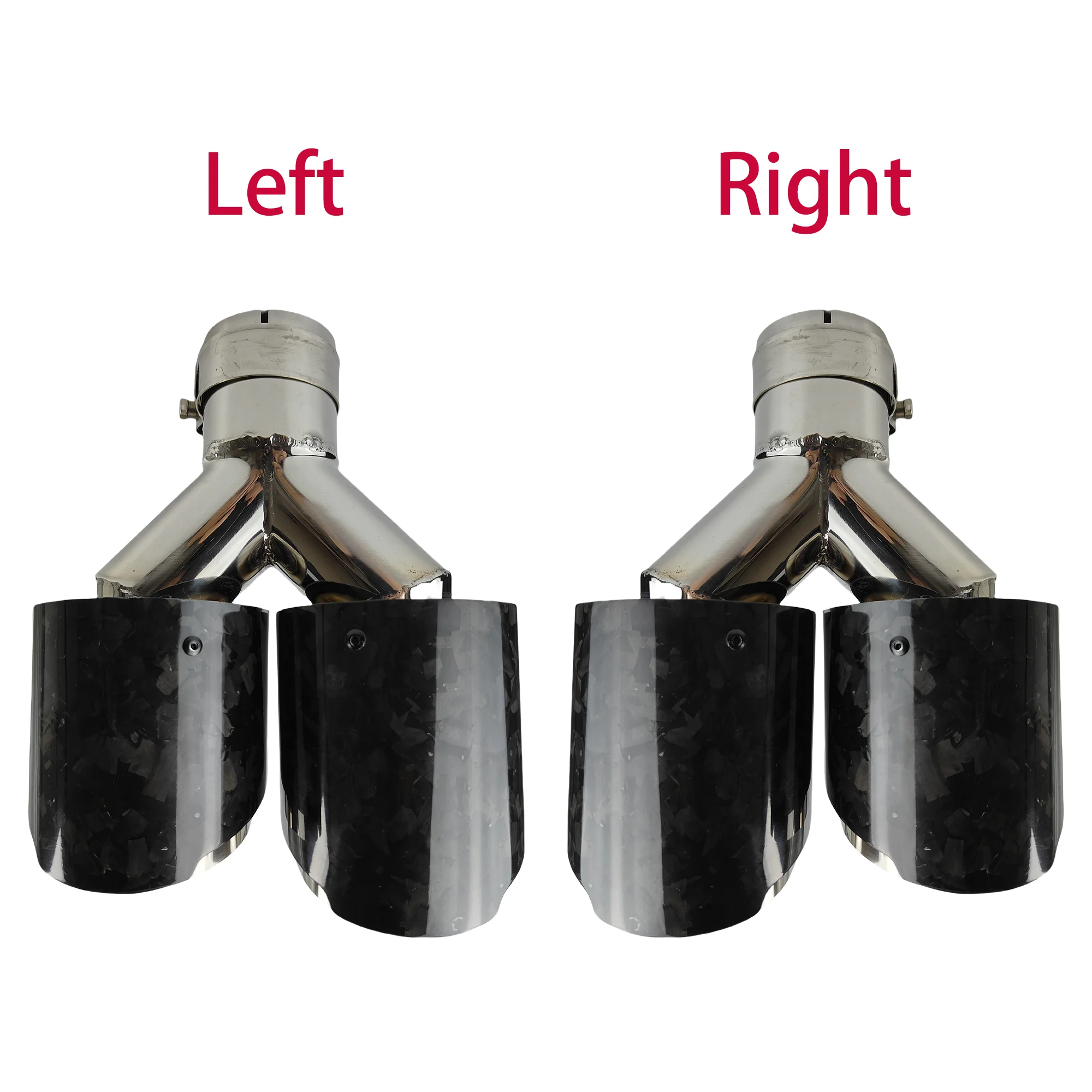 Универсальный автомобильный глушитель из углеродного волокна 1 шт. длинный