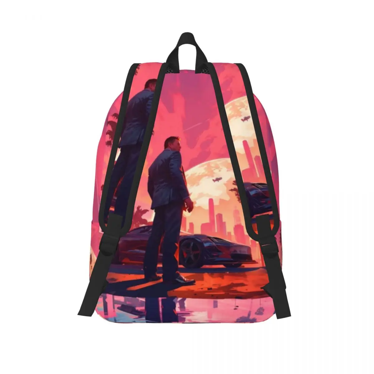 Musk GTA STYLE Для девочек и мальчиков Модный полностью с принтом удобный студенческий