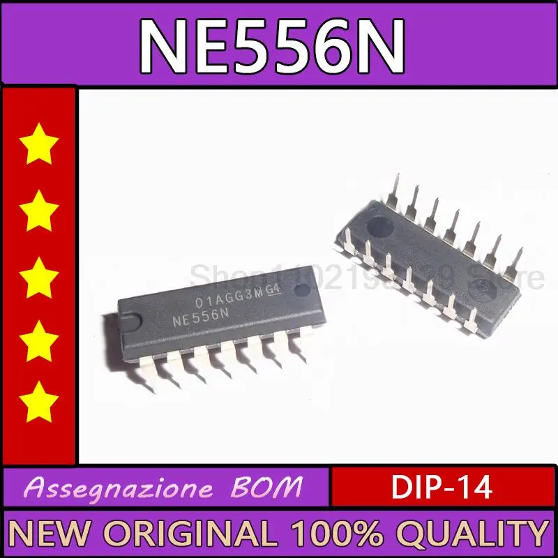 

10 шт./лот Ne556n in-line dip-14 новый импортный