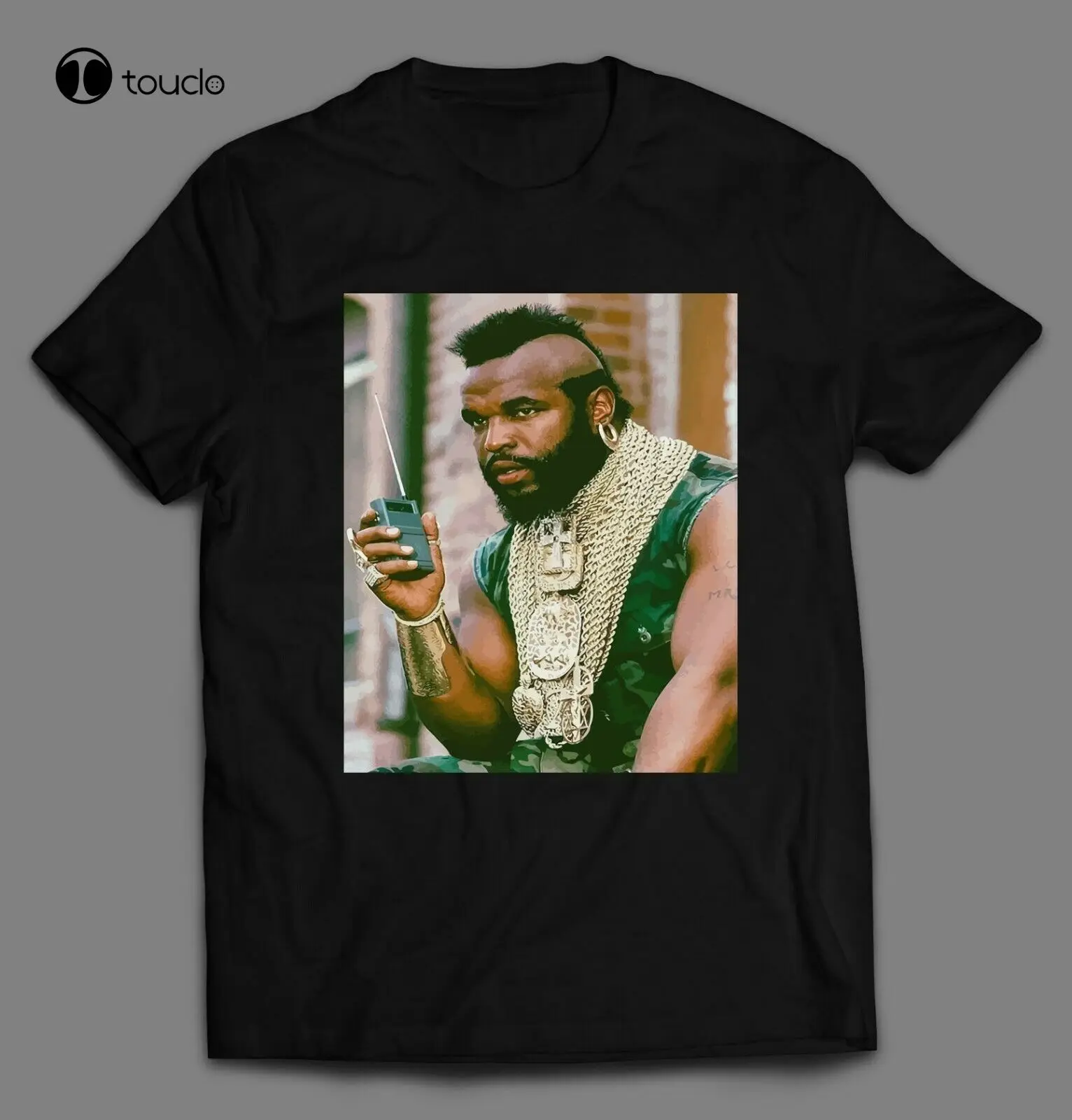 

The A-Team B.A. Baracus (Mr. T) Tv Show Shirt Many Size Options Custom Aldult Teen Unisex Digital Printing Fashion Funny New