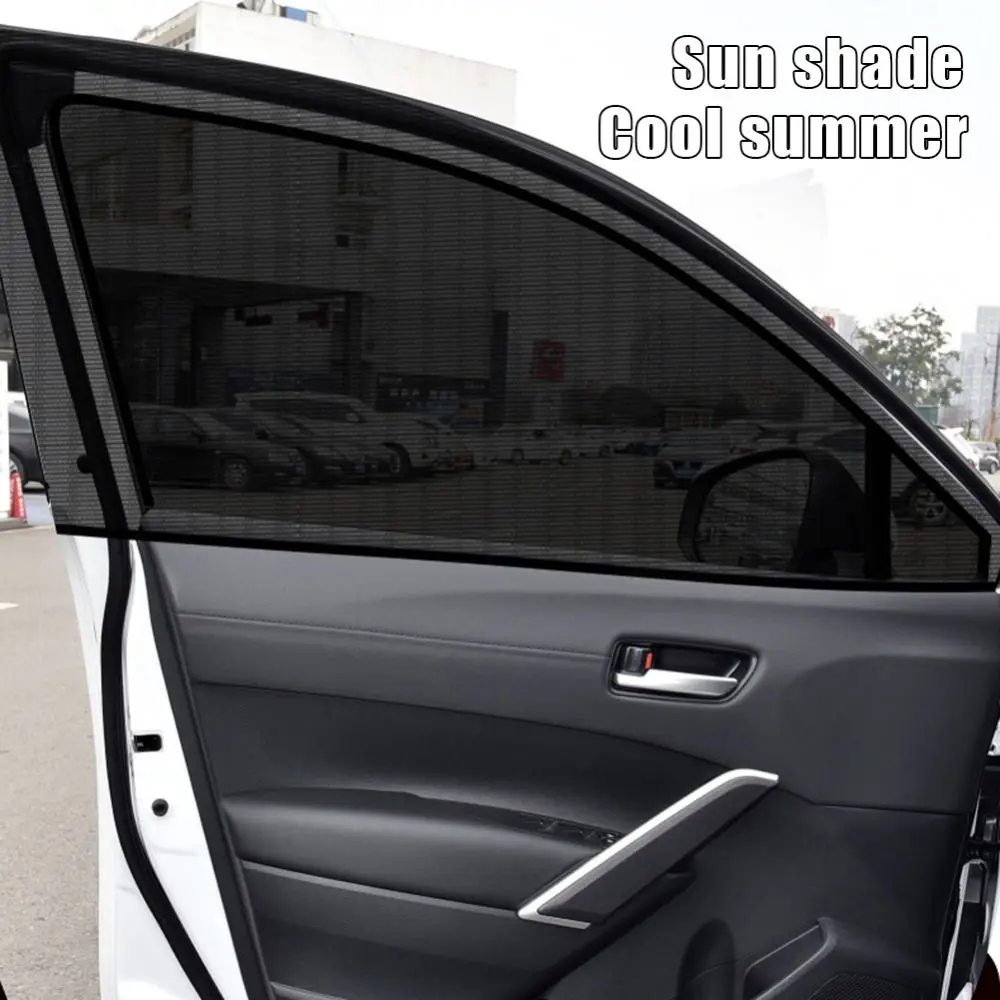 

Солнцезащитная занавеска для передних или задних боковых окон, автомобильная сетка для защиты от солнца, солнцезащитный козырек