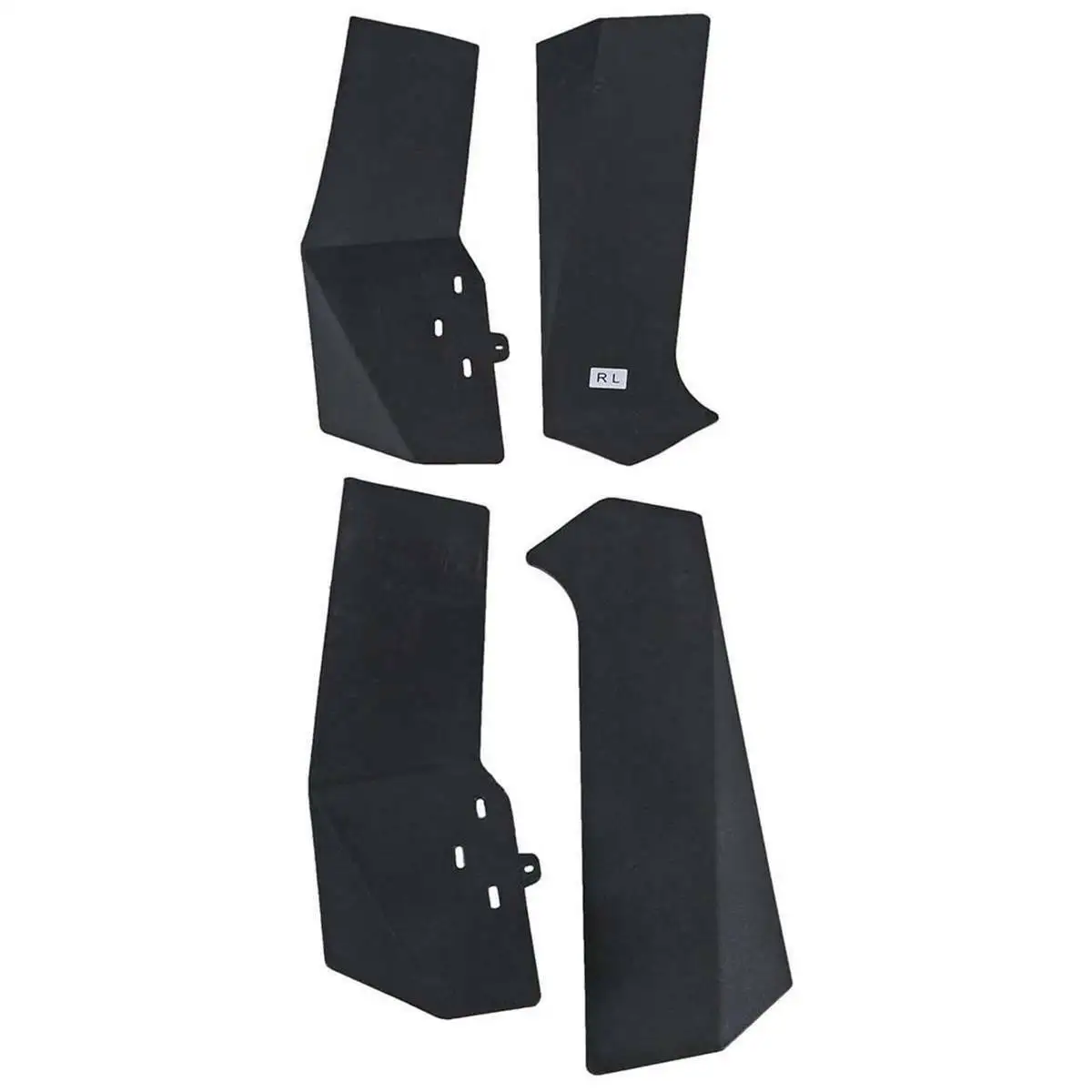 

Simplified UTV Mud Flaps Fender Flares For Polaris RZR XP 1000 XP 4 1000 Turbo 2014 2015 2016 2017 2018