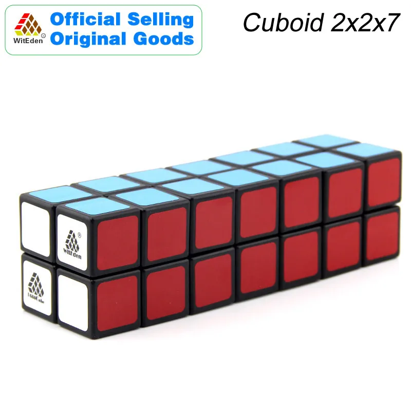 WitEden 2x2x7 Cuboid Magic Cube 1C 227 Cubo Magico Professional Speed Neo Cube Puzzle Kostka Antistress Toys For Children