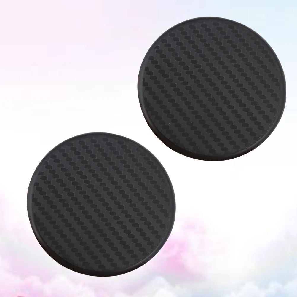 

Cup Car Holder Coasters Mat Coastersilicone Vehicle Auto Pads Mug Non Drink Anti Table Travel Mats Insert Coffee Cover Knitted